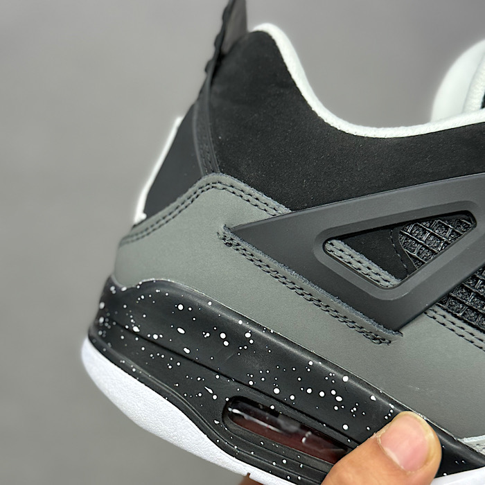 جردن 4 سفید طوسی Nike Air Jordan4 